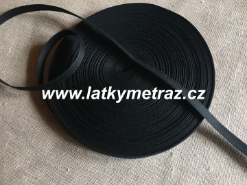 keprovka-tkaloun černá šíře 10 mm