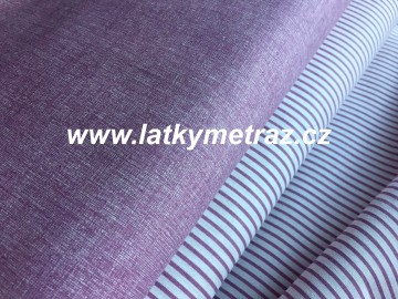 pastelově fialová jednobarevná-zbytek 48 cm