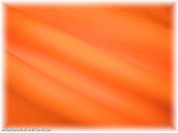 oranžová jednobarevná